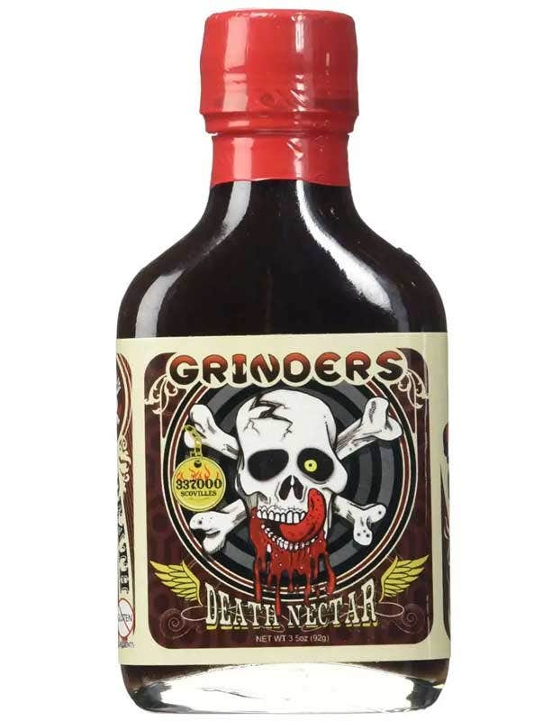 Grinders Death Nectar Hot Sauce Hot Sauce 12011172
