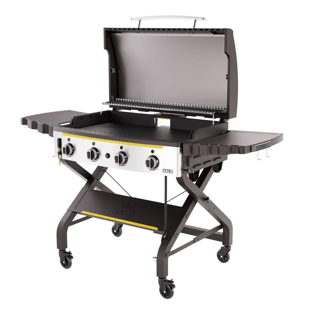 Halo Elite 4B Eight Zone Four Burner Outdoor Griddle Outdoor Grills 12042047