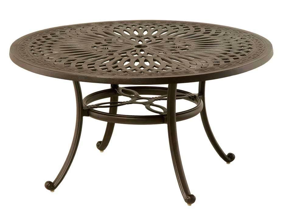 Hanamint Mayfair 42 inch Round Coffee Table Outdoor Tables 12026002