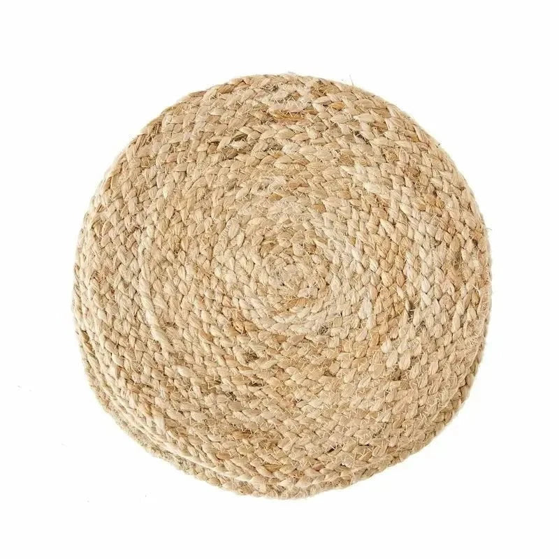 Hand-Woven Jute Placemat Decor 12044601