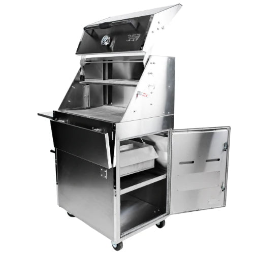 Hasty-Bake 357 PRO Stainless Steel Charcoal BBQ Grill Outdoor Grills 12032490