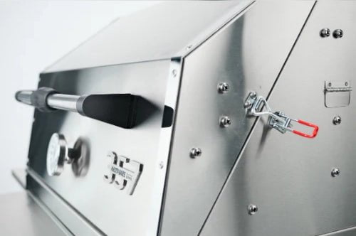 Hasty-Bake 357 PRO Stainless Steel Charcoal BBQ Grill Outdoor Grills 12032490