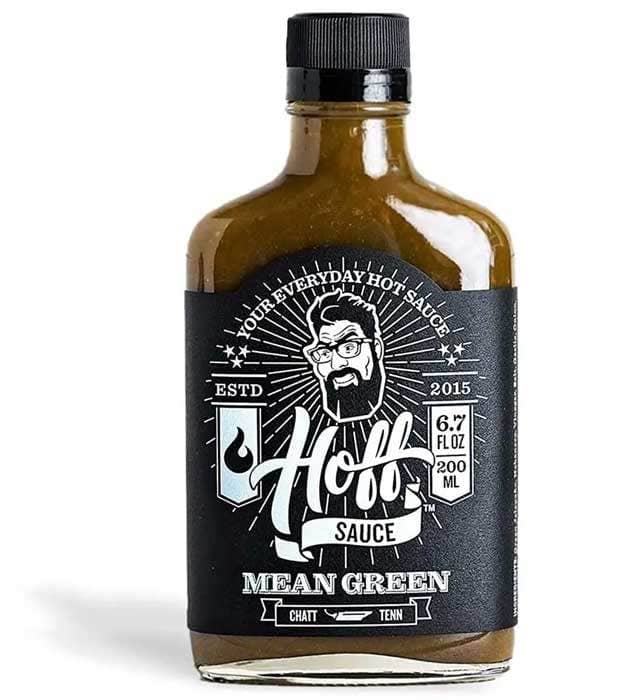 Hoff's Mean Green Hot Sauce