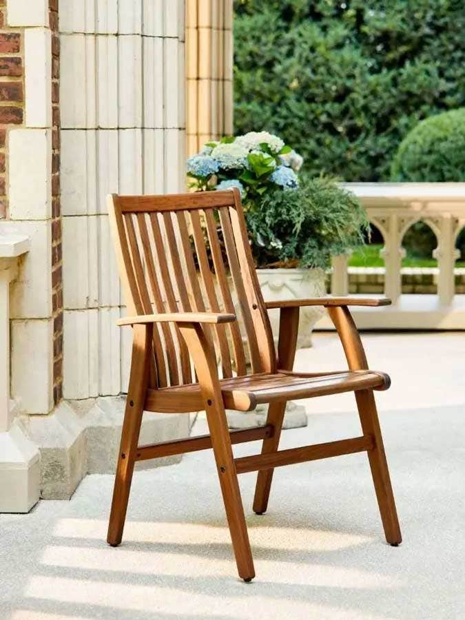 Jensen Outdoor Franklin Arm Chair Outdoor Chairs 12038916