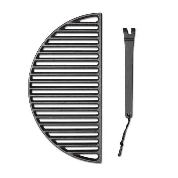 Kamado Joe Half Moon Cast Iron Cooking Grate for 24