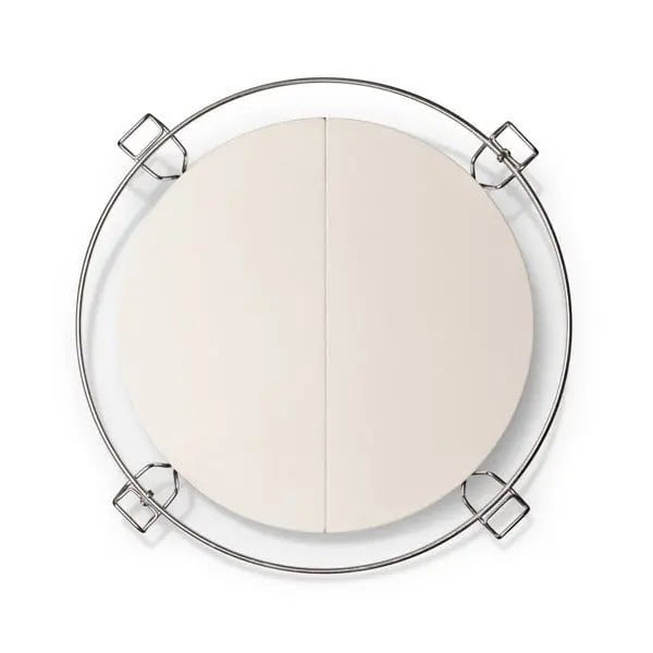 Kamado Joe Half Moon Ceramic Deflector Plates for Classic Joe 18