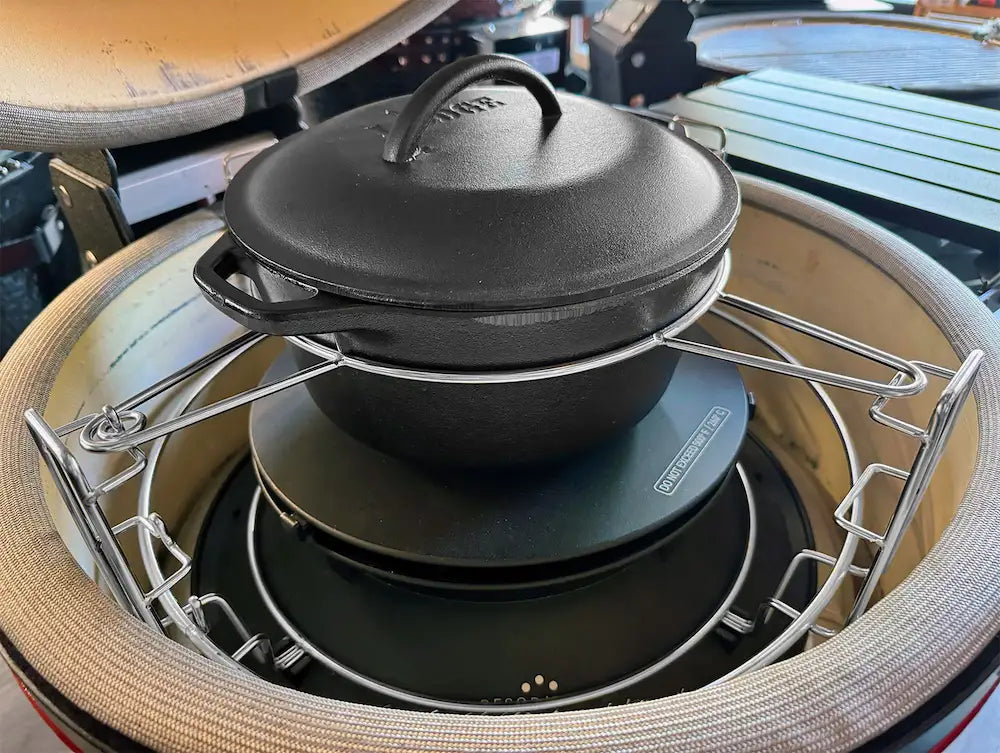 Kamado Joe Stainless Steel Accessory Rack for 18