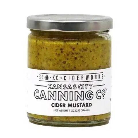 Kansas City Canning Co Cider Mustard, 9oz Pickled Fruits & Vegetables 12041964