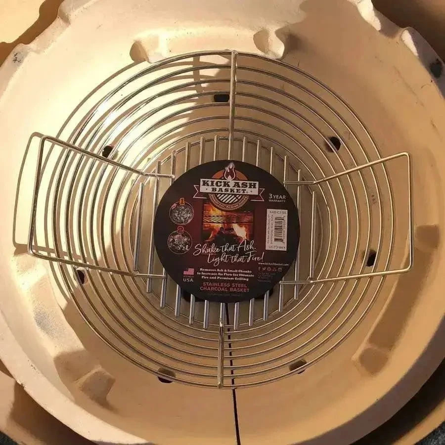 Kick Ash Basket Large Stainless Steel Outdoor Grill Accessories 12038403