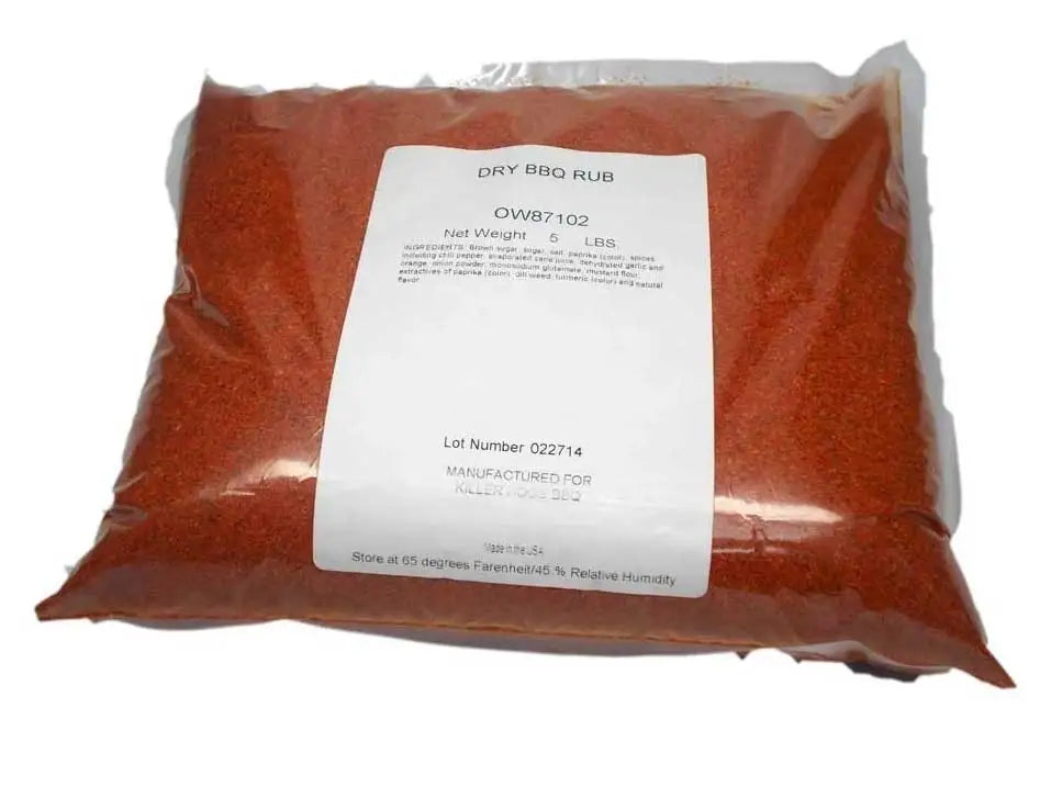 Killer Hogs BBQ Rub 5lb Bag Seasonings & Spices 12023329
