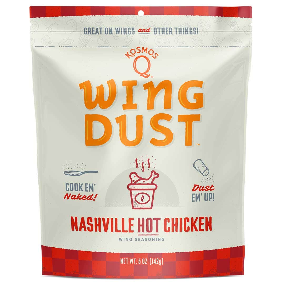 Kosmo's Q Nashville Hot Wing Dust Seasoning, 5 oz Herbs & Spices 12031562