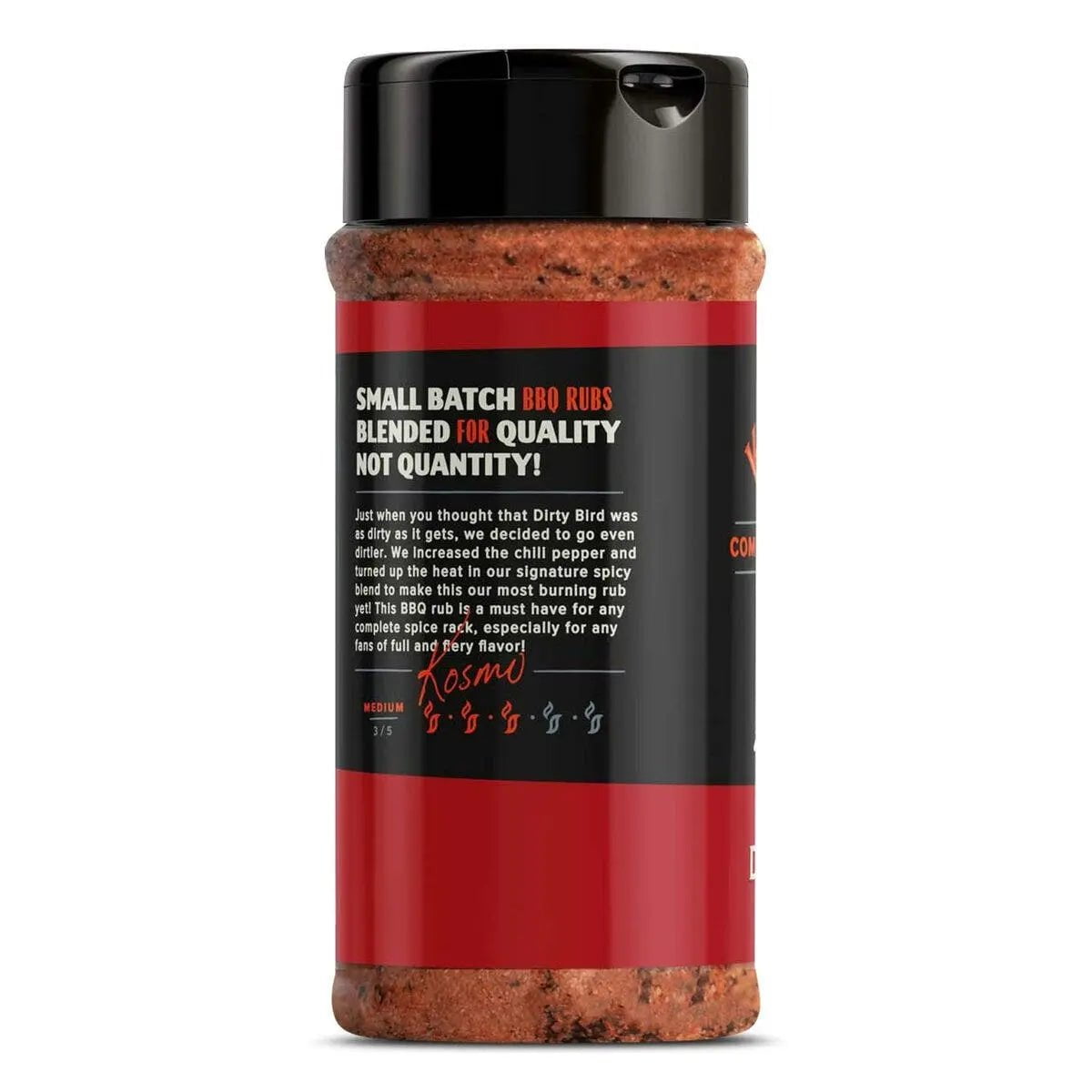 Kosmos Hot Dirty Bird Rub, 11oz Seasonings & Spices 12031419