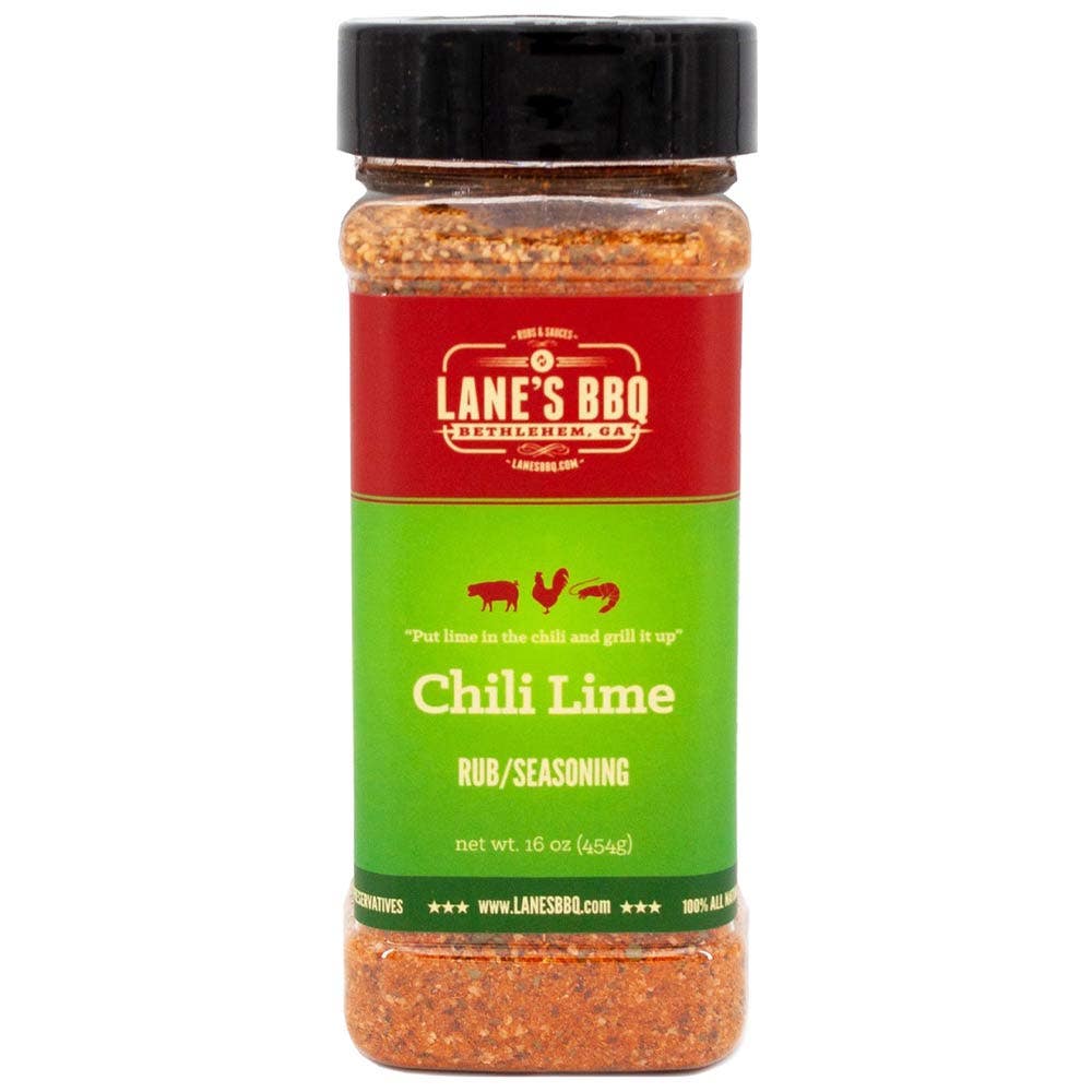Lane's BBQ Chili Lime Rub and Seasoning, 4.6oz Herbs & Spices 4.6 oz. 12039000