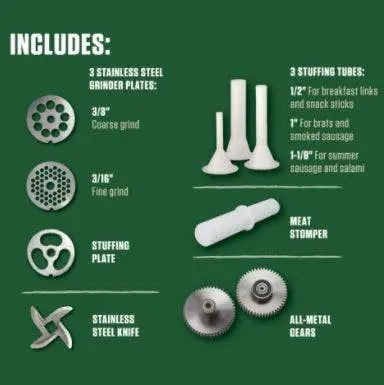 LEM Products #12 Big Bite Meat Grinder, .75 HP Food Grinders & Mills 12023284