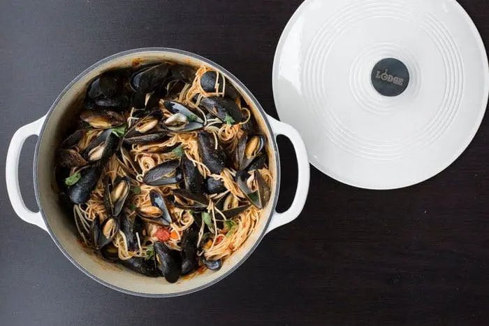 Lodge 6-Quart Enameled Cast Iron Dutch Oven Dutch Ovens