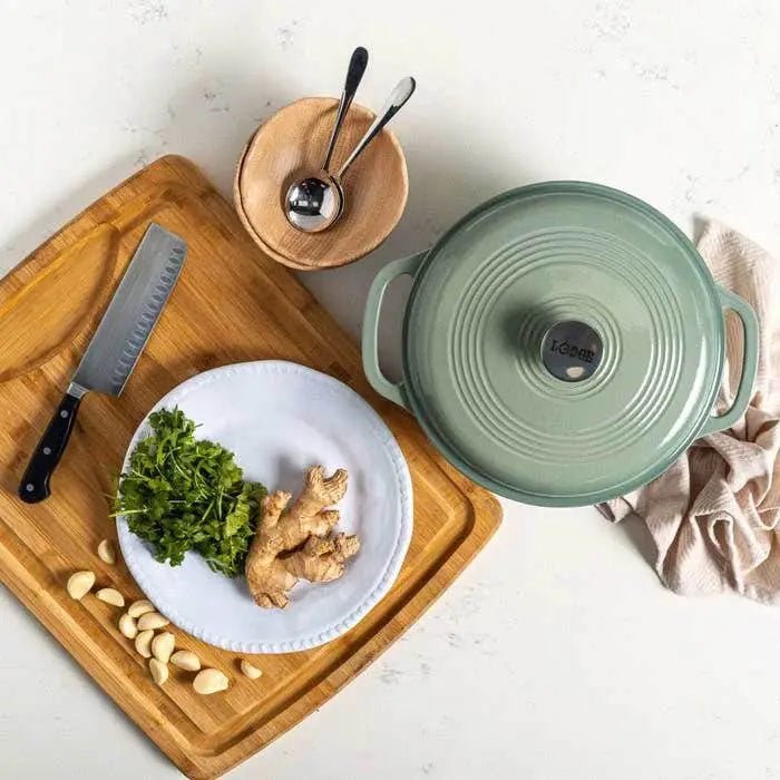 Lodge 6-Quart Enameled Cast Iron Dutch Oven Dutch Ovens