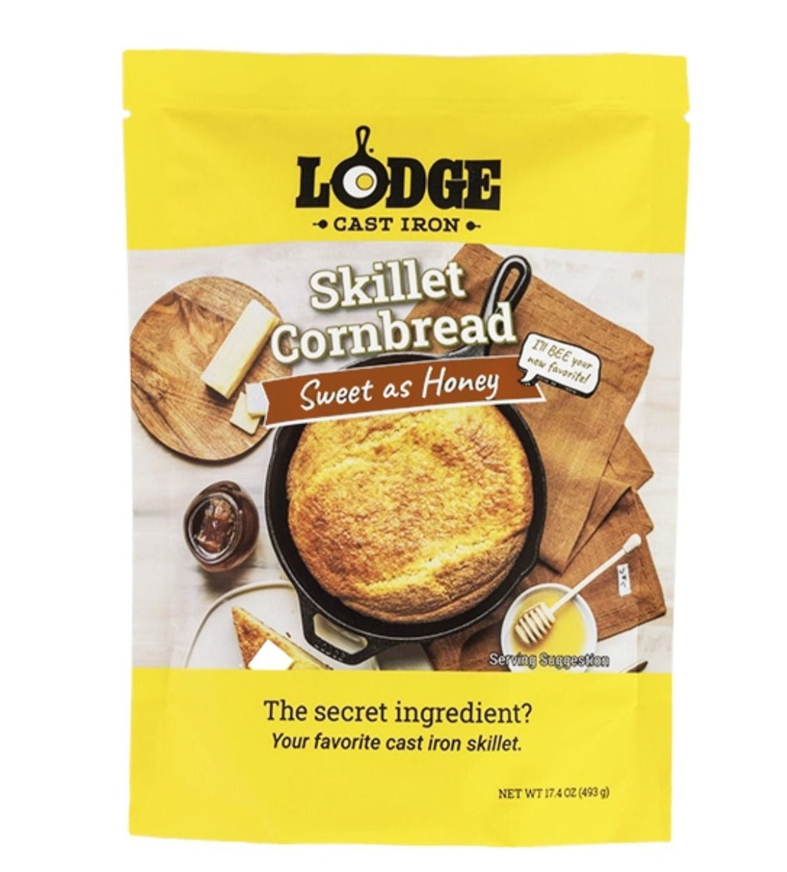 Lodge Sweet As Honey Skillet Cornbread Mix 12044295