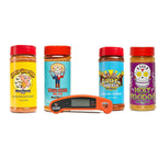 Meat Church Four Rub + Thermometer Gift Set Food Gift Baskets 12043674