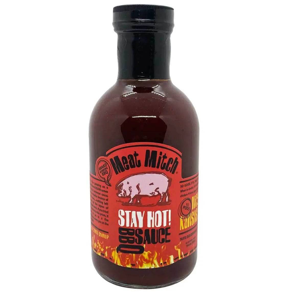 Meat Mitch Sauces & Rubs Condiments & Sauces Whomp Stay Hot BBQ Sauce 12040225