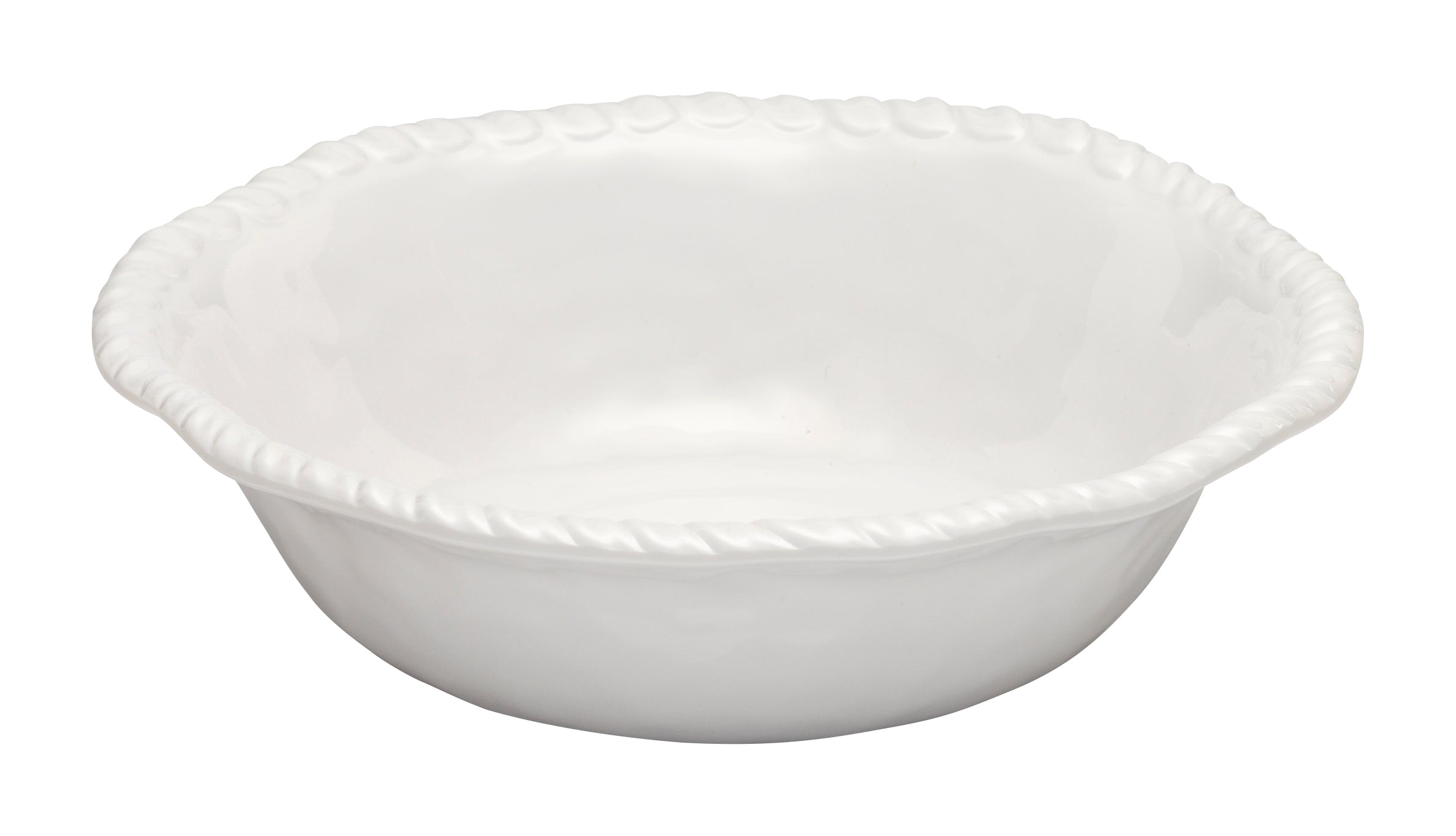 Merritt White Rope Dinnerware Collection Salad Bowl 12031308