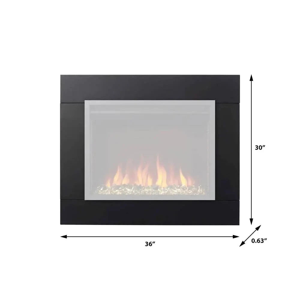 Napoleon Cineview 26" Trim Kit - Black, Three or Four Piece Fireplace & Wood Stove Accessories 12047183