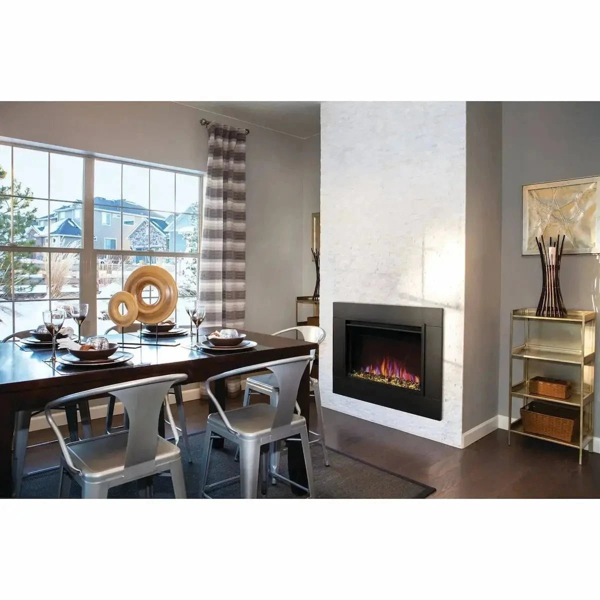 Napoleon Cineview Built-in Electric Fireplace Fireplaces