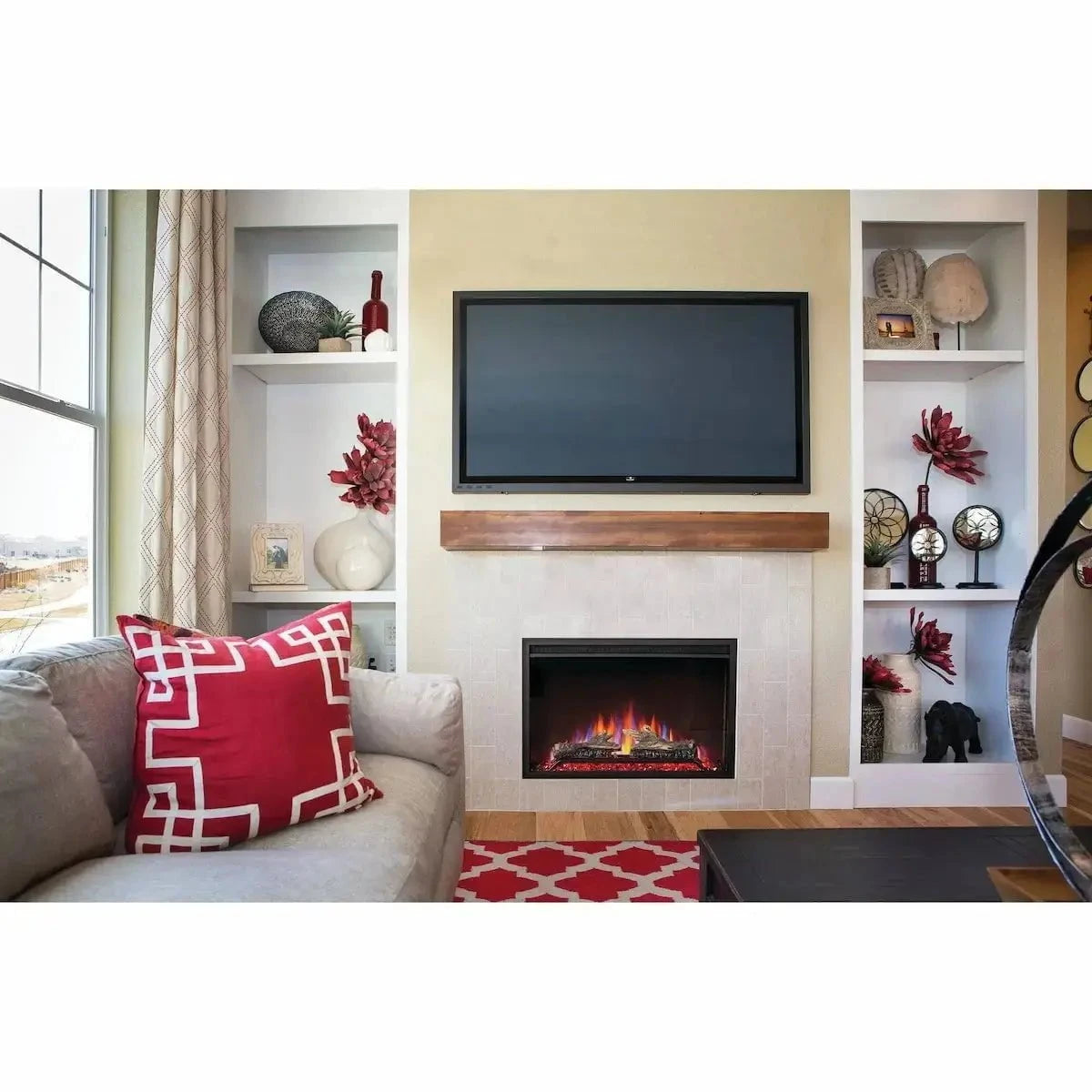 Napoleon Cineview Built-in Electric Fireplace Fireplaces