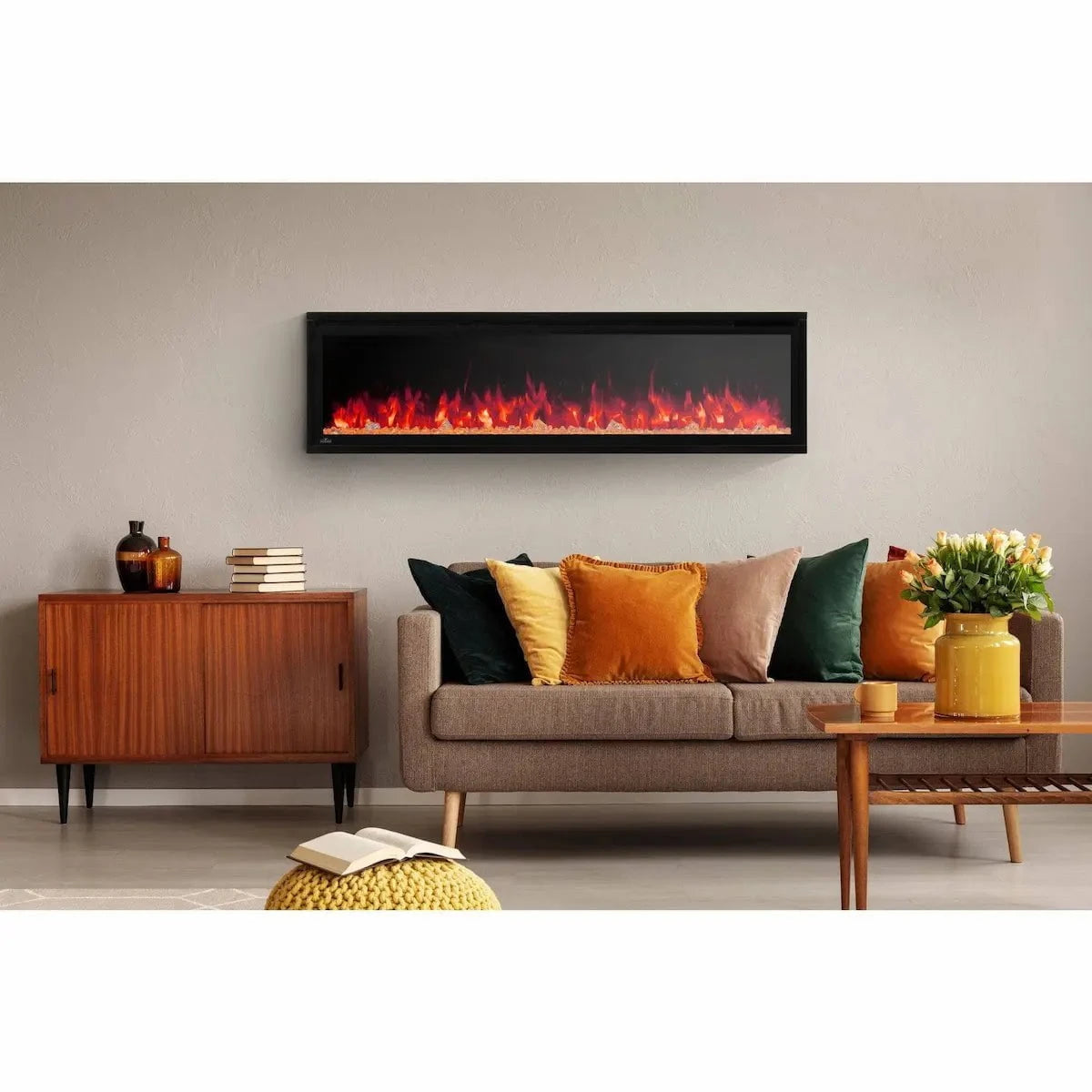 Napoleon Entice Wall-Hanging Electric Fireplace Fireplaces