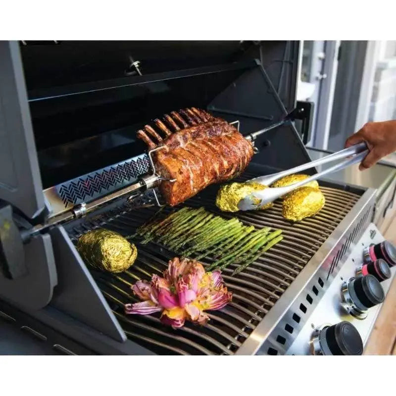 Napoleon Grills Prestige 500 Gas Grill with Infrared Side and Rear Burners, Stainless Steel Outdoor Grills