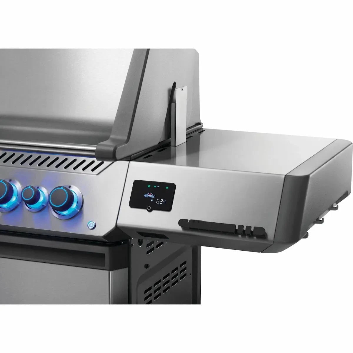 Napoleon Prestige 665 Connected Gas BBQ Grill with Infrared Side and Rear Burner Outdoor Grill