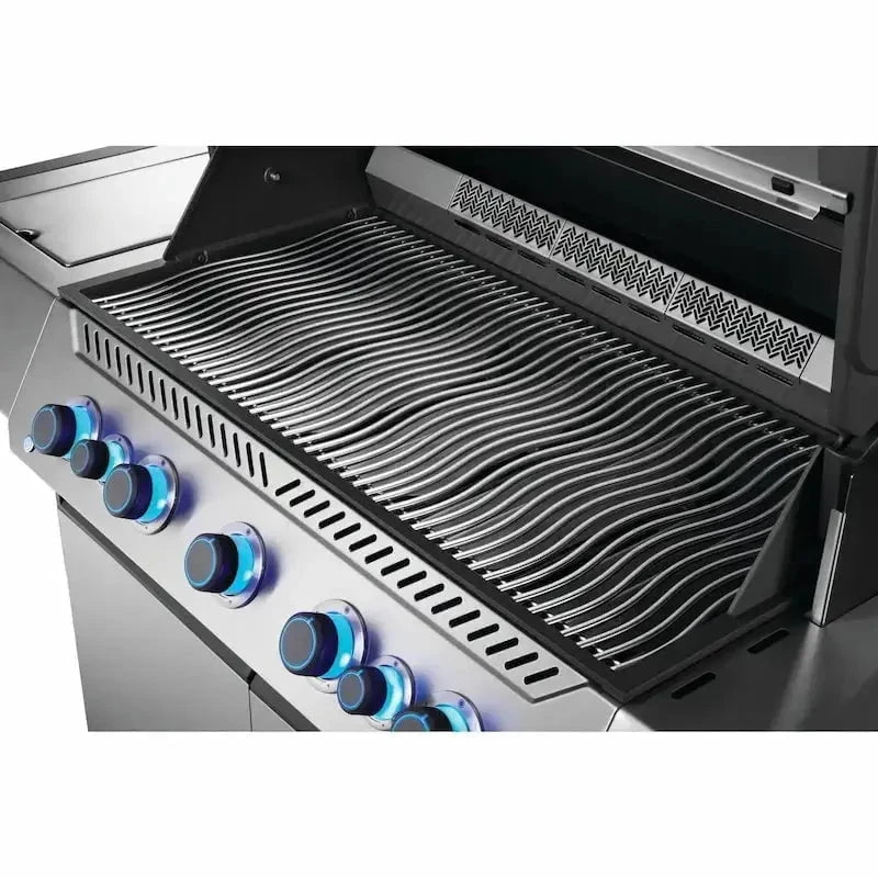 Napoleon Prestige 665 Connected Gas BBQ Grill with Infrared Side and Rear Burner Outdoor Grill