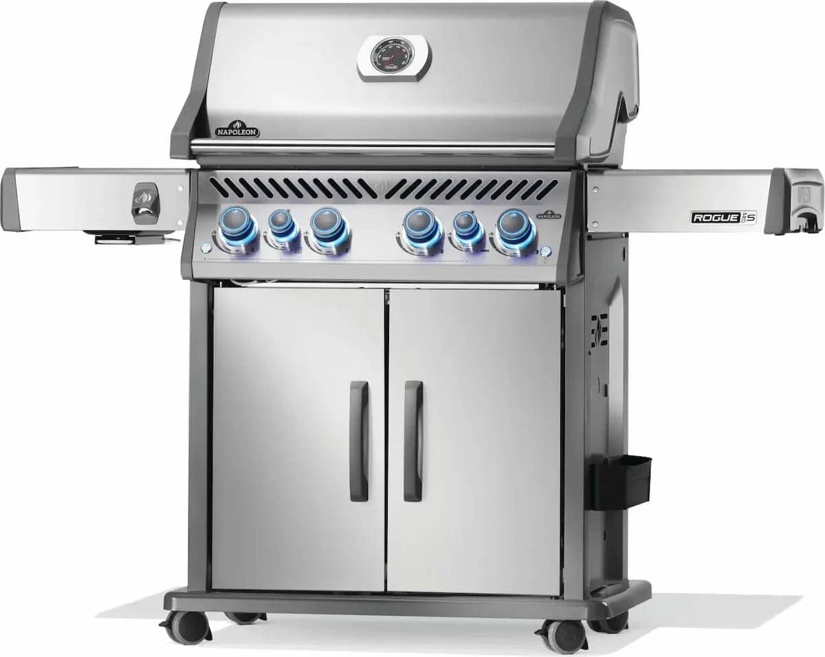 Napoleon Rogue PRO-S 525 Gas BBQ Grill with Infrared Side and Rear Burners Outdoor Grill