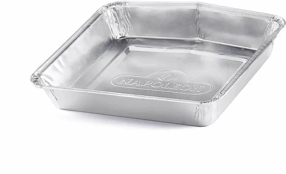 Napoleon Travel Q Disposable Aluminum Grease Trays Outdoor Grill Accessories 12033458