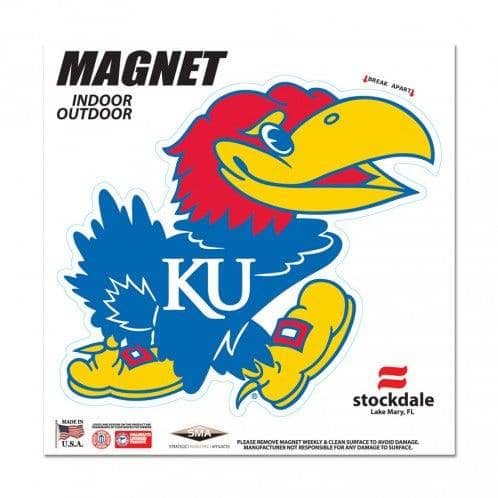NCAA Teams Die-Cut Magnets Refrigerator Magnets Kansas Jayhawks 12033278