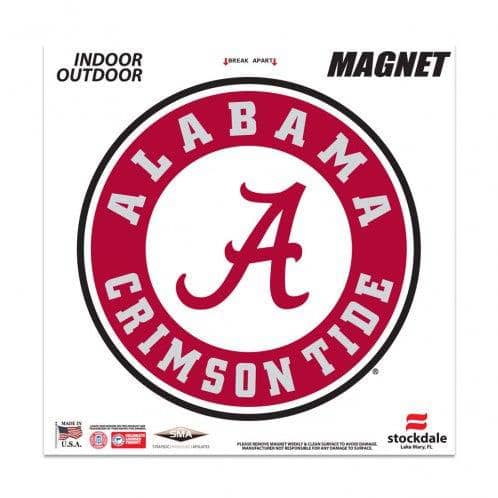 NCAA Teams Die-Cut Magnets Refrigerator Magnets University of Alabama 12033283