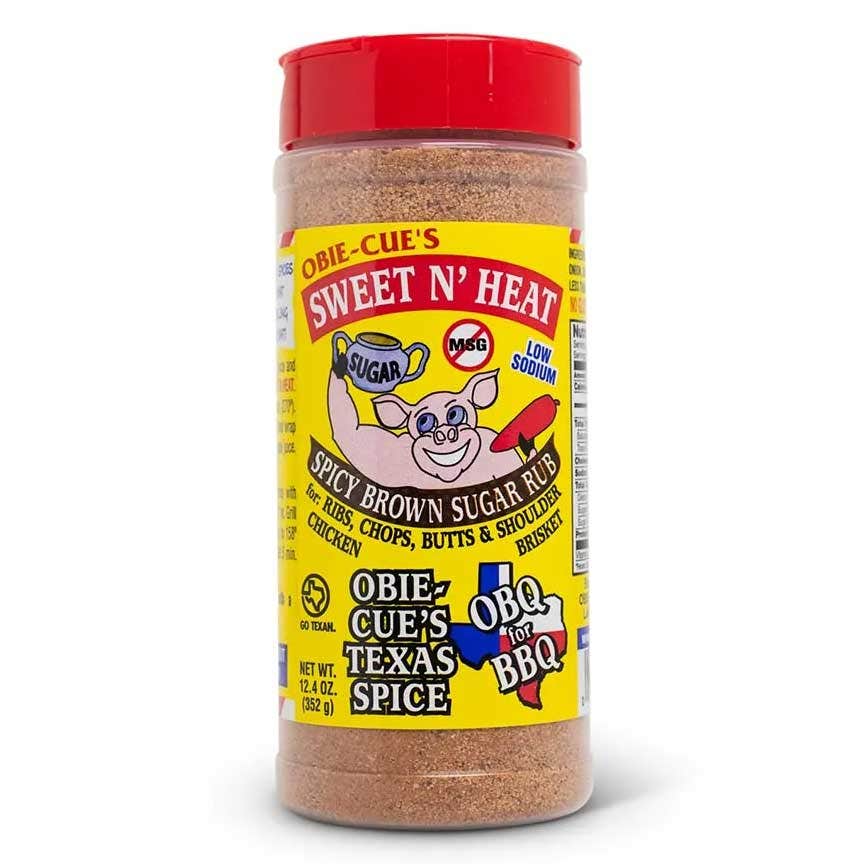 Obie-Cue's Sweet N' Heat 16oz Herbs & Spices 12021105