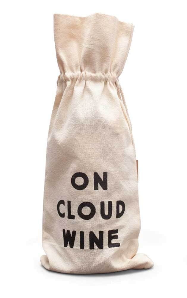 'On Cloud Wine' Cotton Wine Bag Wine Carrier Bags 12028915