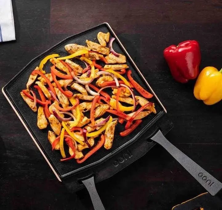 Ooni Dual-Sided Grizzler Plate Outdoor Grill Accessories 12032407