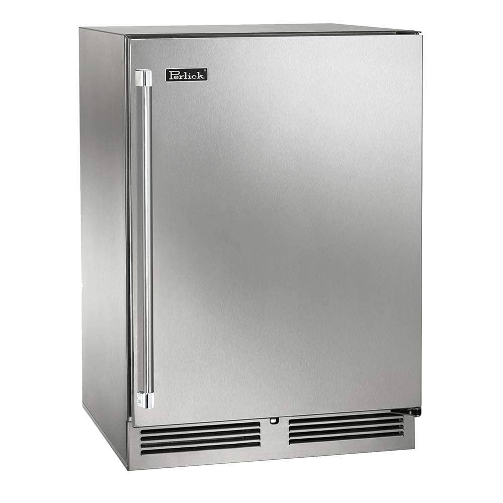 Perlick Signature HP24 24" Undercounter Outdoor Refrigerator with Stai