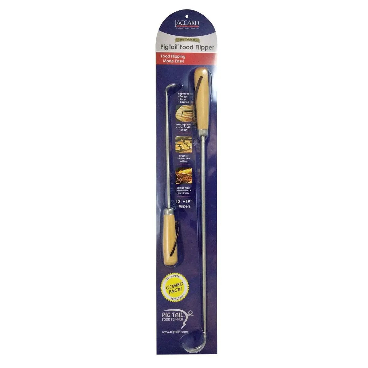 Cave Tools Flipper alimentaire et crochet à viande pour griller Cave Tools Flipper alimentaire et crochet à viande pour griller