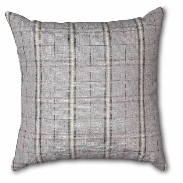 Plaid Throw Pillows Throw Pillows Simplicity Ash 18in 12029602