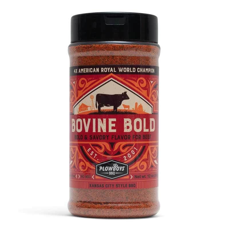 Plowboys BBQ Bovine Bold Rub Herbs & Spices 12 oz. 12021202