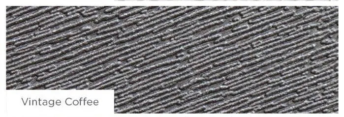 POLYWOOD Coastal Outdoor Dining Sling Chair Vintage Coffee with Onyx Sling Outdoor Chairs 12037917