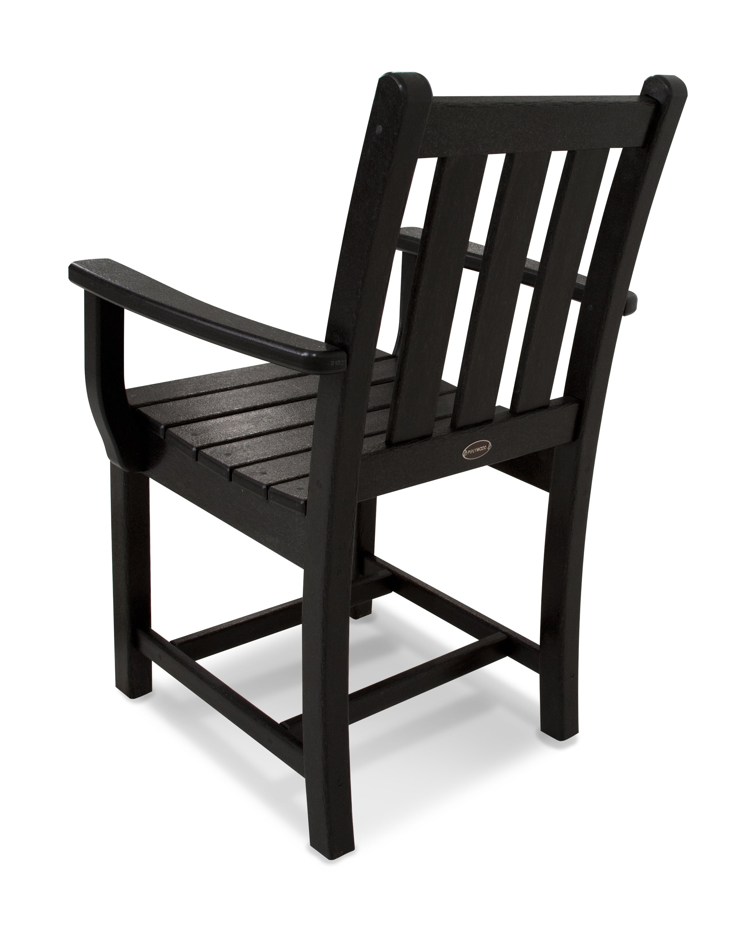 Polywood Traditional Garden Dining Arm Chair Outdoor Chairs