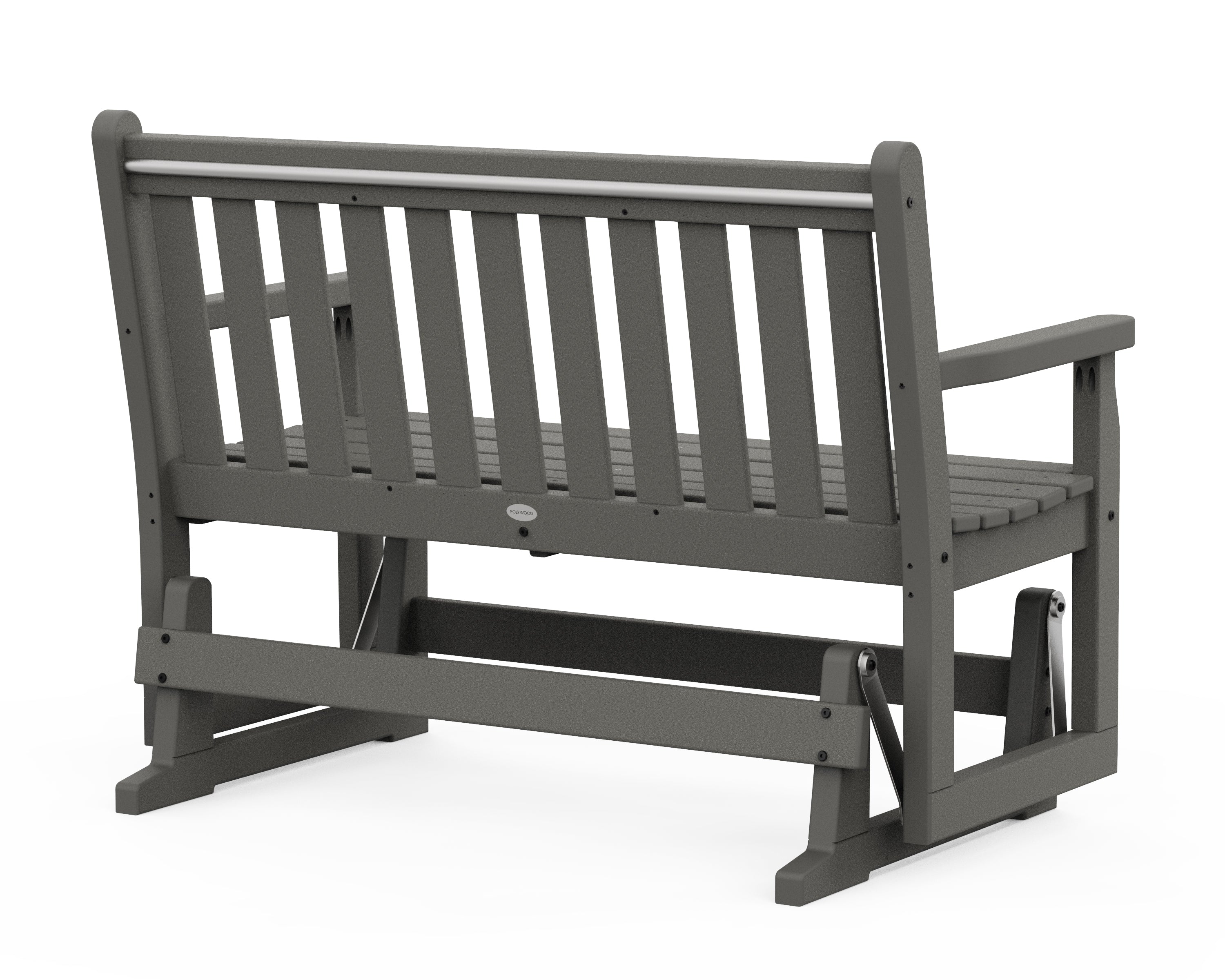 POLYWOOD Traditional Garden Glider Outdoor Benches