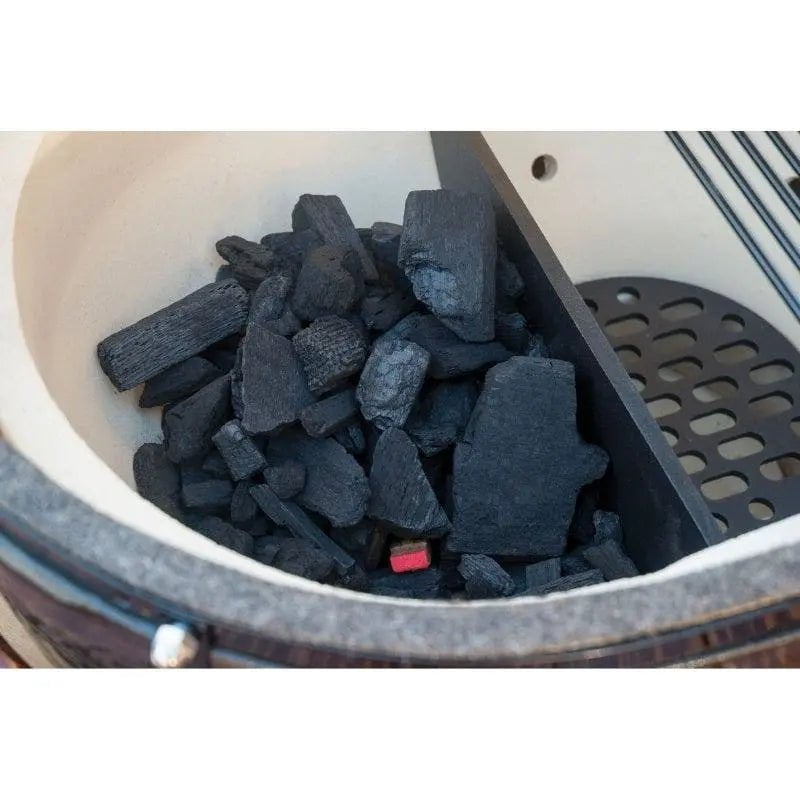 Primo Oval X-Large 400 Kamado Charcoal BBQ Grill Outdoor Grills 12039067