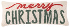 Punch Hook Merry Christmas Lumbar Pillow Seasonal & Holiday Decor 12045041