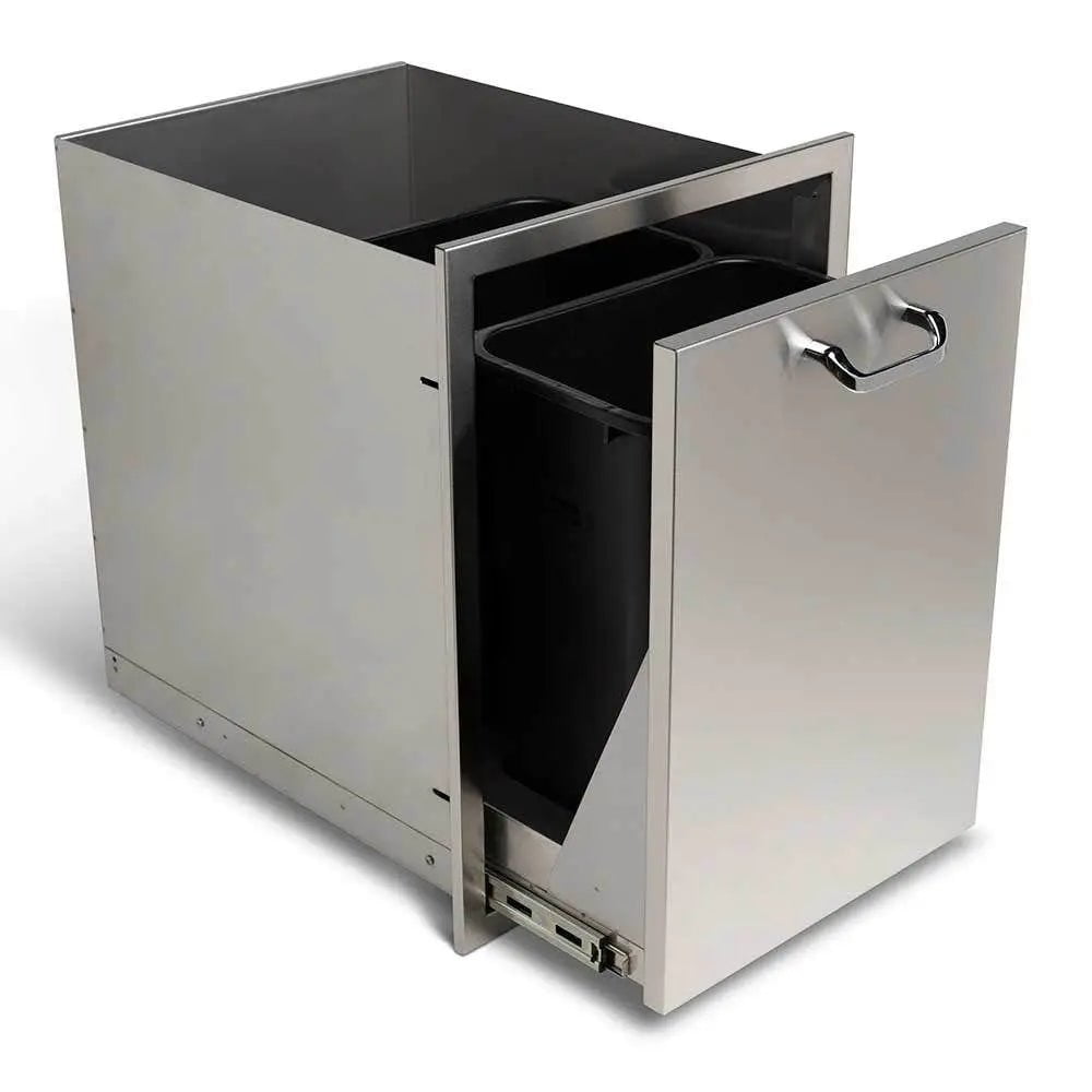Quivira 20 Inch Trash and Recycle Rollout Cabinets & Storage 12039566