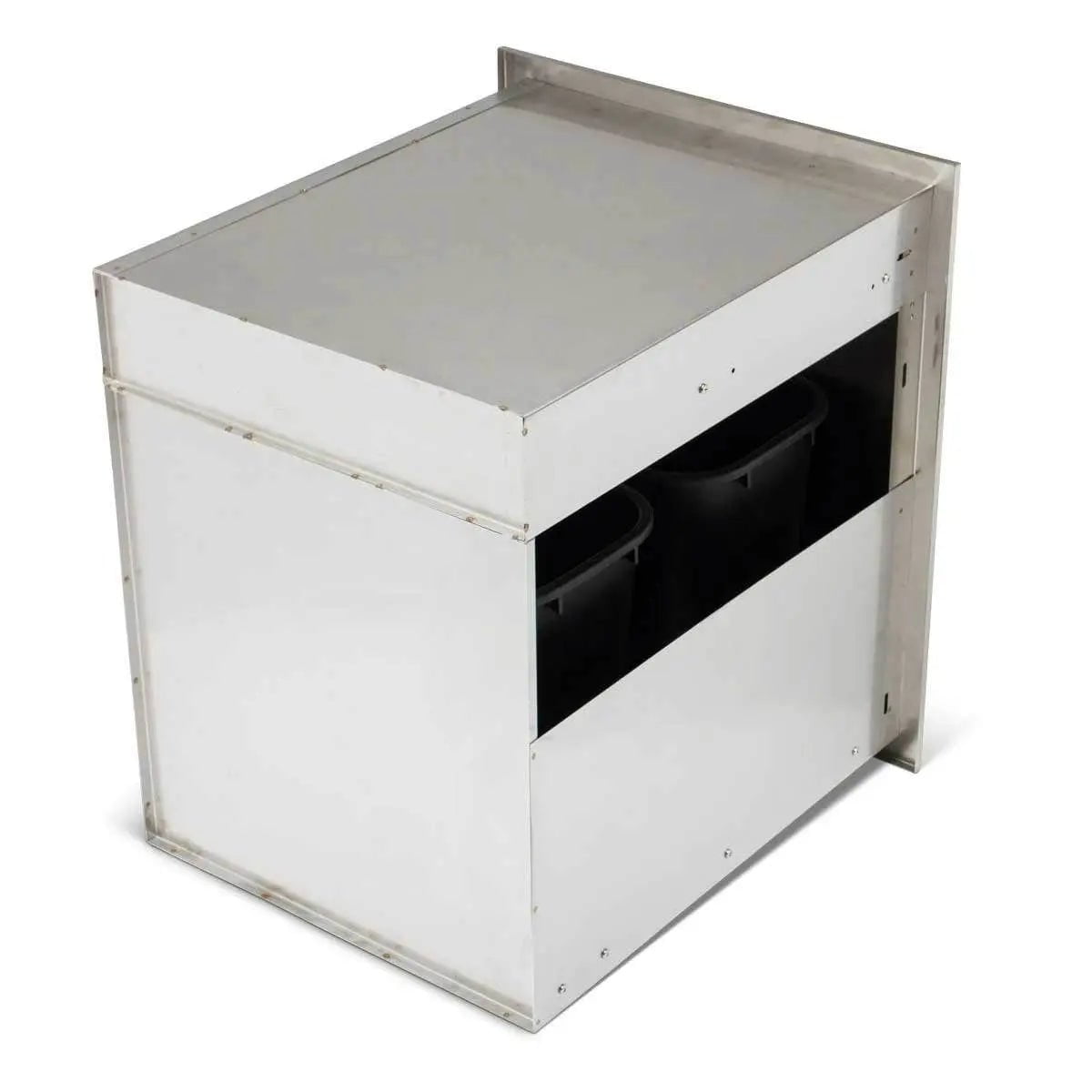 Quivira Trash and Recycle Rollout with Single Drawer Cabinets & Storage 12025667