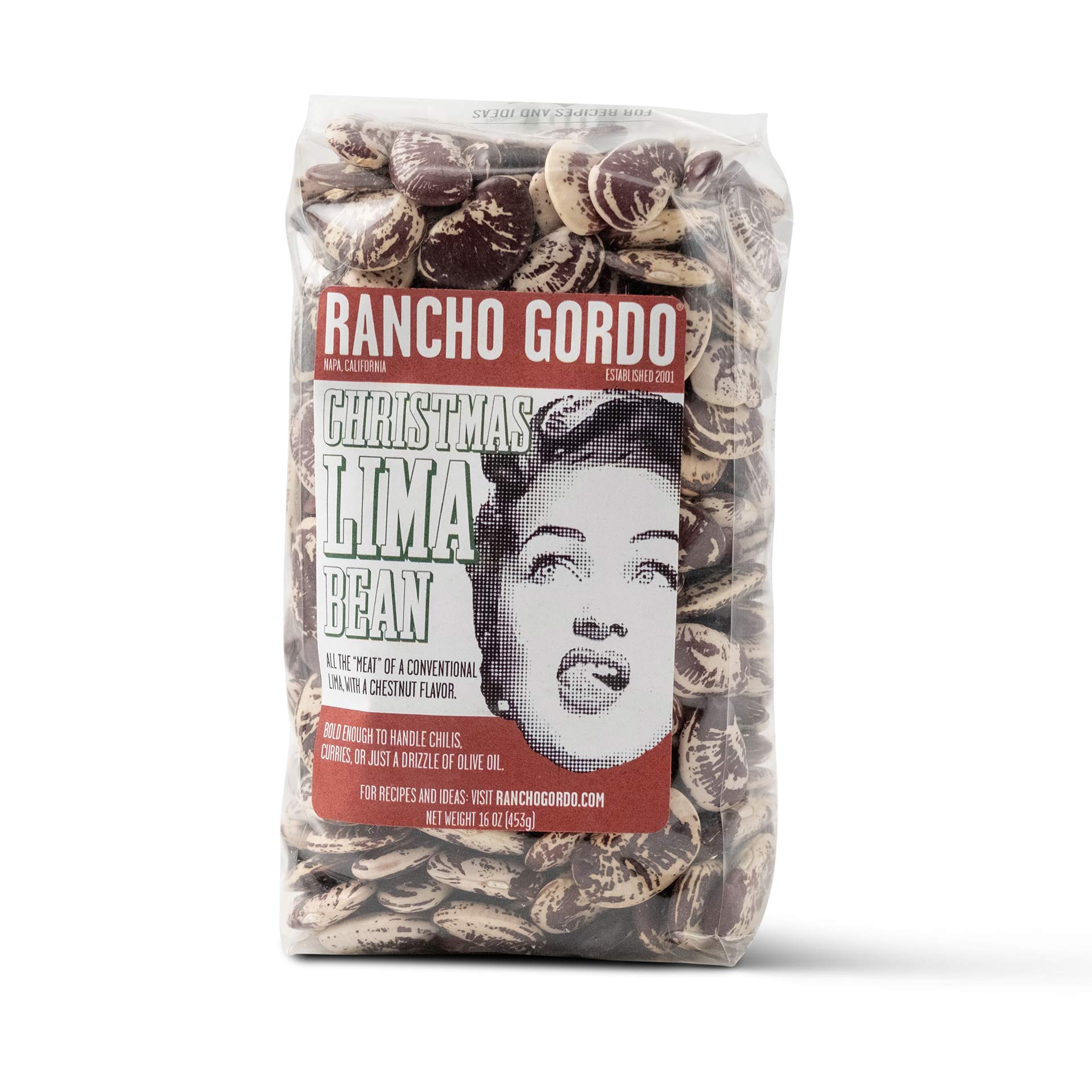 Rancho Gordo Christmas Lima Beans 12044277
